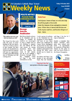 Weekly News 10 10 25