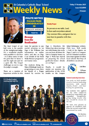 Weekly News 17 10 25